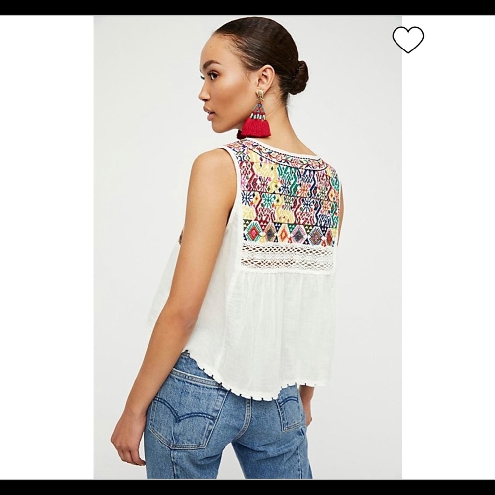 Free People Lohri Top - SZ S (can fit M) - NWT